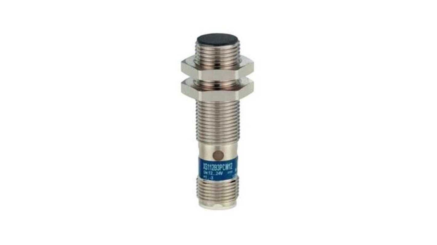 Sensore di prossimità induttivo Telemecanique XS112B3PCM12, rilevamento 4 mm, PNP, M12 x 1 - Alta precisione per l'industria.