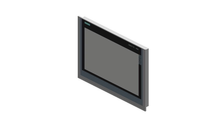 Pannello HMI Siemens 6AV2124-0QC02-0AX1, 15,4" touchscreen, risoluzione 1280x800, IP65, alimentazione 24 V c.c.