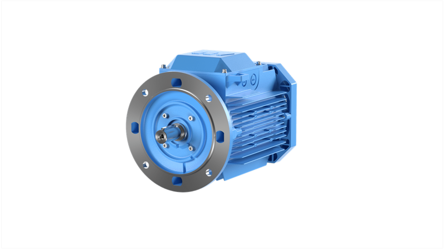 Motore trifase ABB 3GAA111320-BDK, 4 kW, 400 V, 2873 giri/min, montaggio su flangia, classe di efficienza IE3.