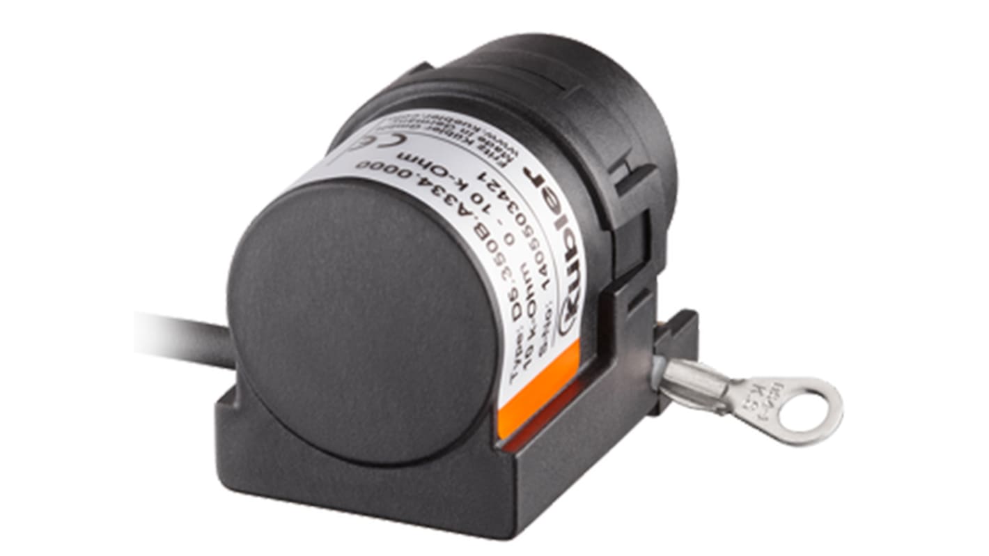 Encoder rotativo Kübler D5.350B.A114.0000 con uscita analogica, lunghezza di misurazione fino a 600 mm, grado di protezione IP50.