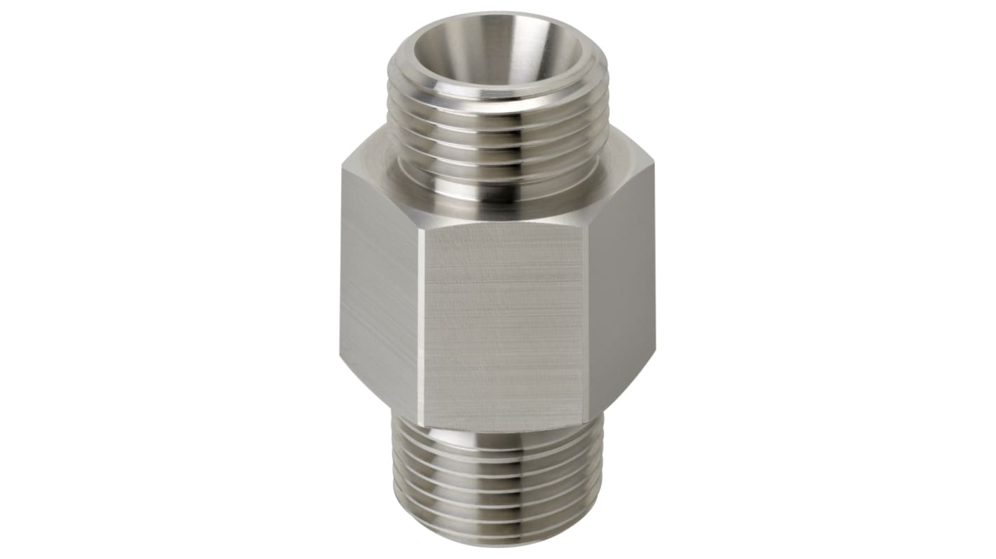 Omron E8FC-YA-N10A, adattatore per sensore di flusso con rilevamento di portata e temperatura, compatibile con IO-Link.