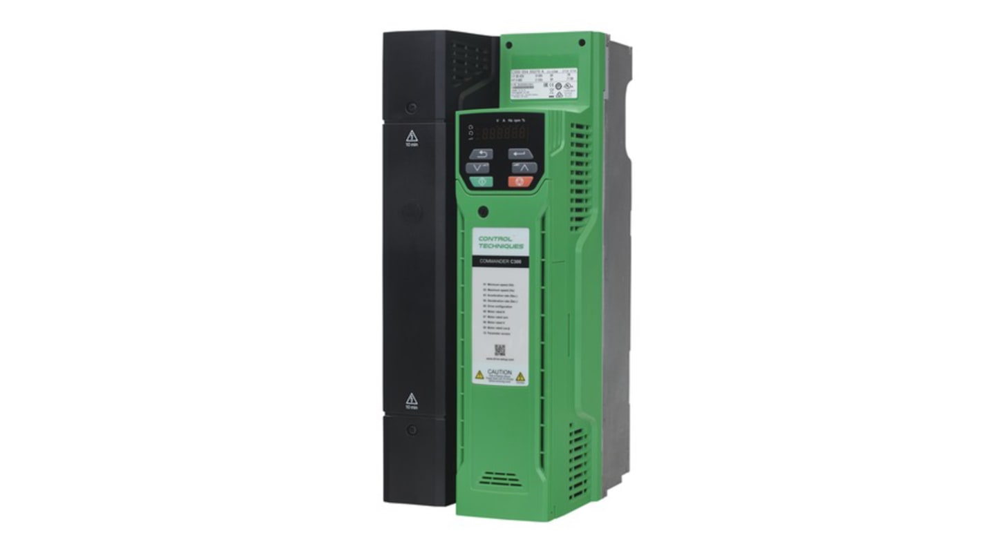 Inverter Control Techniques C300-05400270, 11 kW, 3 fasi, montaggio a pannello, grado di protezione IP20.