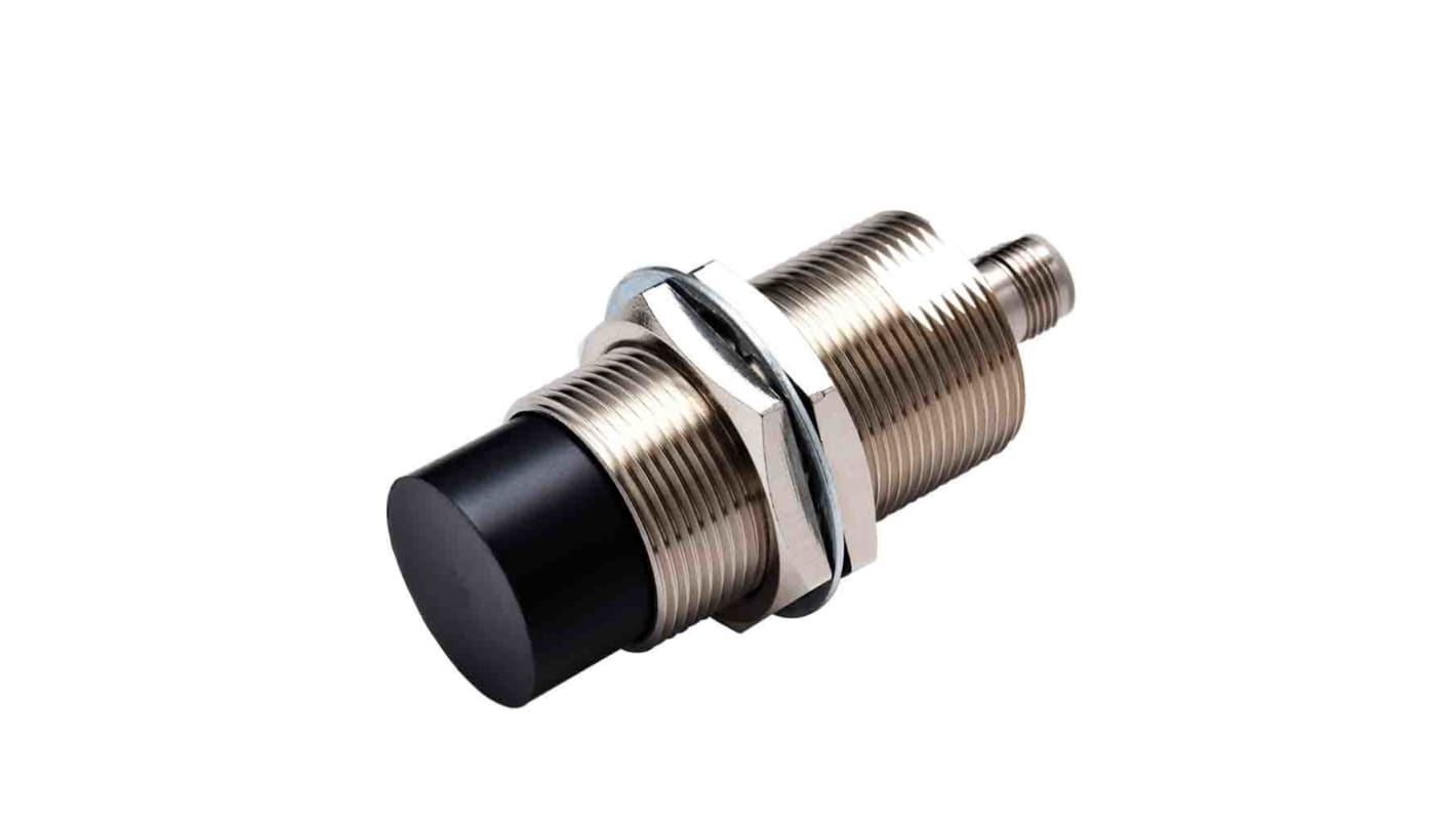 Sensore di prossimità cilindrico PNP Omron E2E-X40MB1TL30-M1, M30, rilevamento 40 mm, IP67, alimentazione 10-30 V c.c.