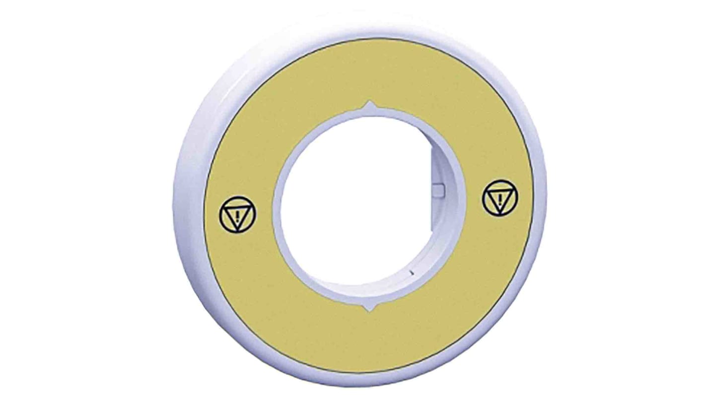 Anello legenda illuminato Schneider Electric per pulsante di emergenza, LED rosso, dimensioni 60 mm x 9,3 mm, grado di protezione IP66/IP67/IP69.