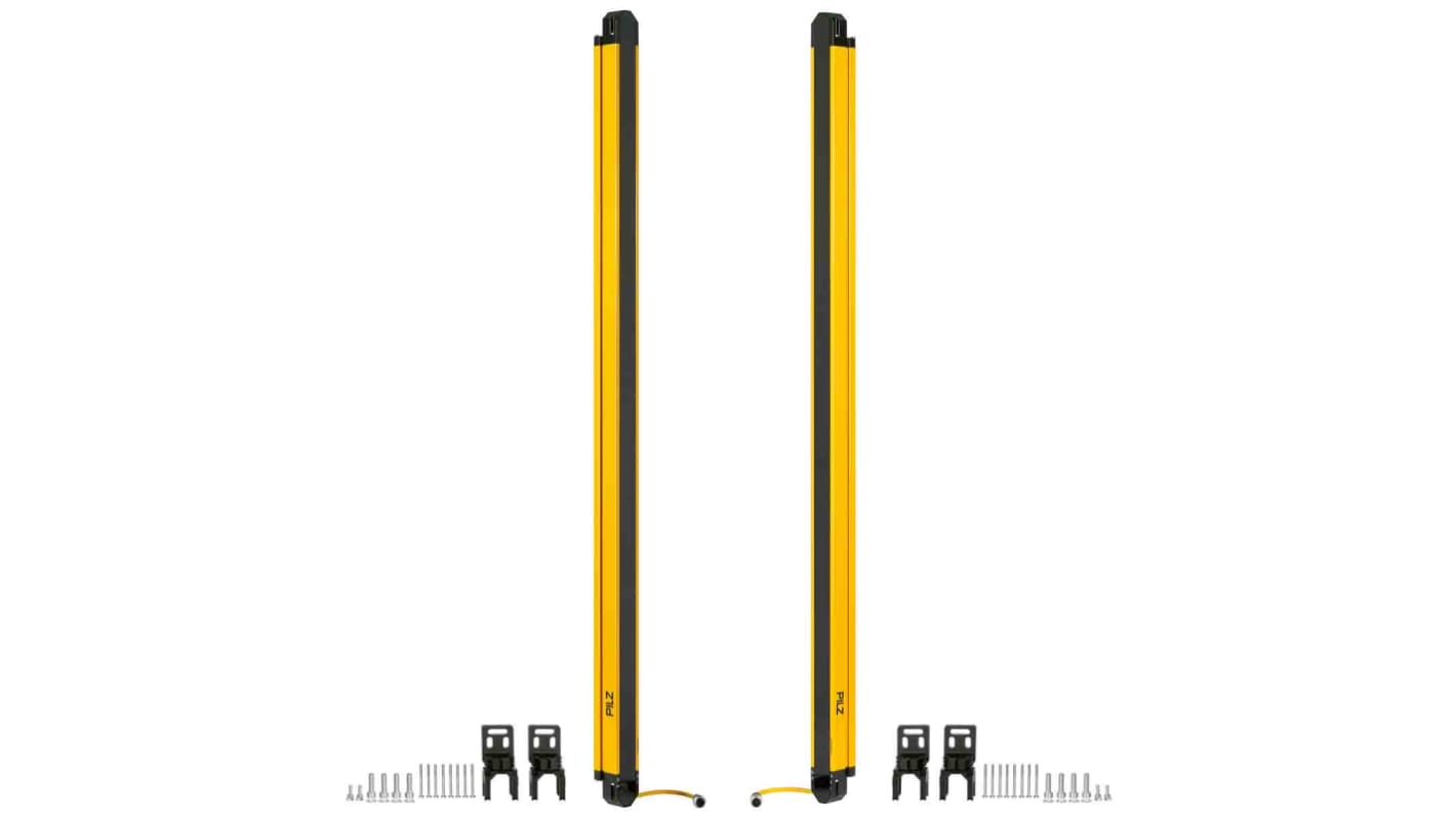Barriera fotoelettrica Pilz 632065 PSEN opII4H, fascio 30mm, protezione a 900mm, distanza rilevamento 0.2-18m, 24 V c.c.