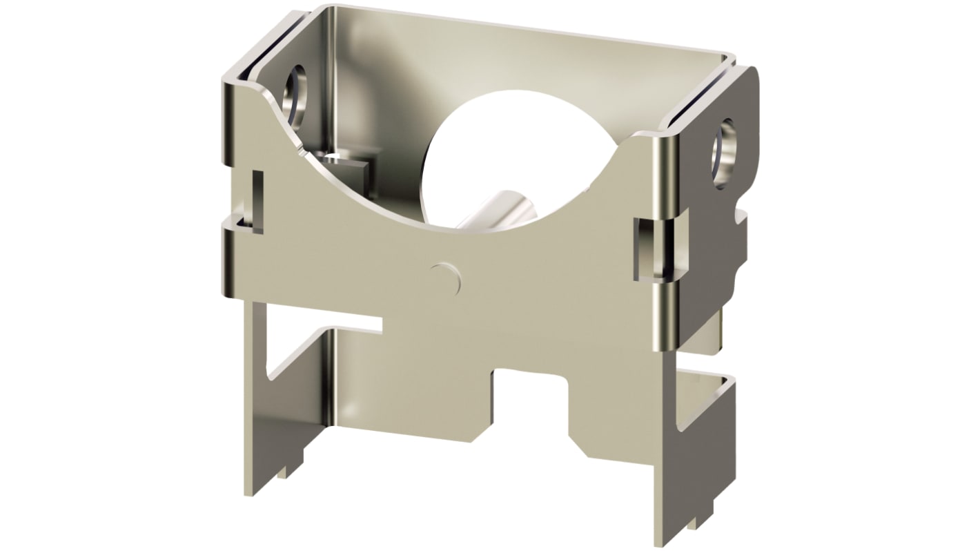 Dispositivo di bloccaggio Siemens 3SU1950-0DM80-0AA0, resistente a polvere e oli, installazione snap-on.