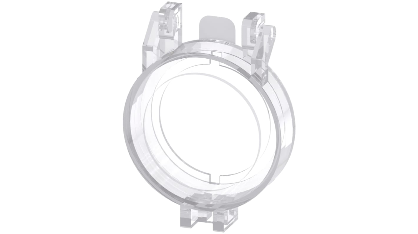 Coperchio pulsante Siemens 3SU1960-0DA700AA0 in metallo e plastica, design snap-on per installazione rapida, resistente a polvere e oli.