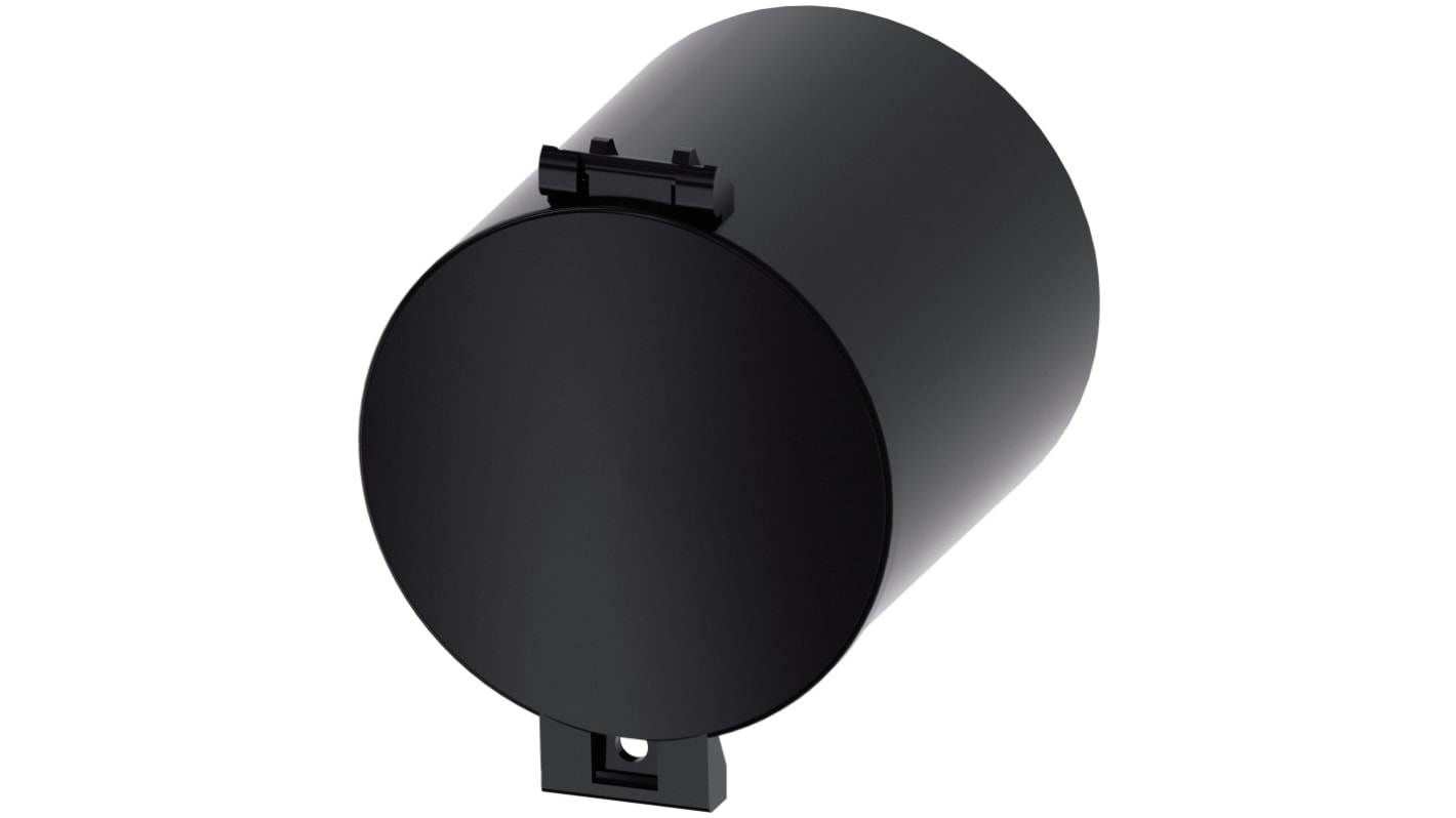 Coperchio pulsante Siemens 3SU1900-0EL10-0AA0, rialzato 22 mm, colore nero, installazione snap-on, resistente a polvere e oli.