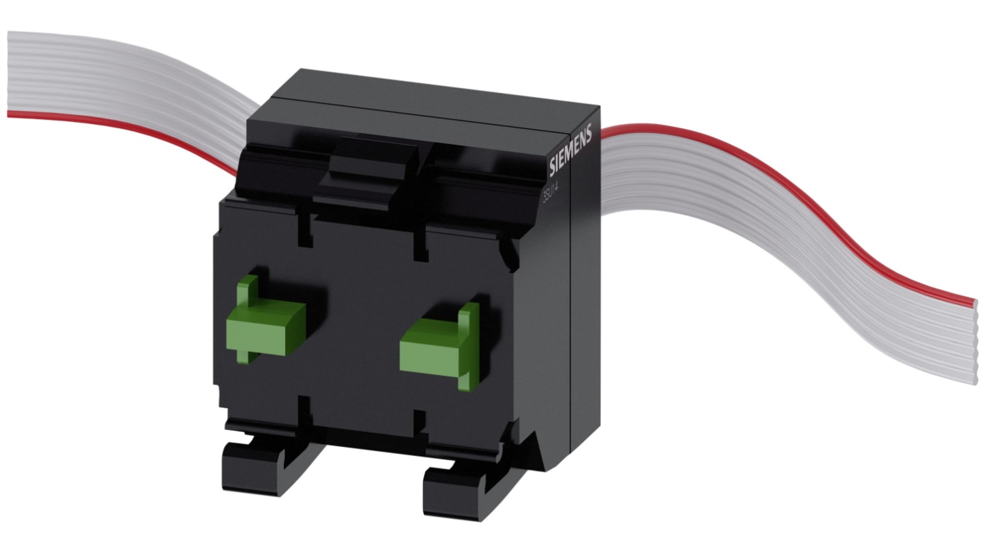 Siemens, modulo terminale SIRIUS ACT, robusto in metallo e plastica, montaggio snap-on, compatibile con PROFINET e AS-Interface.