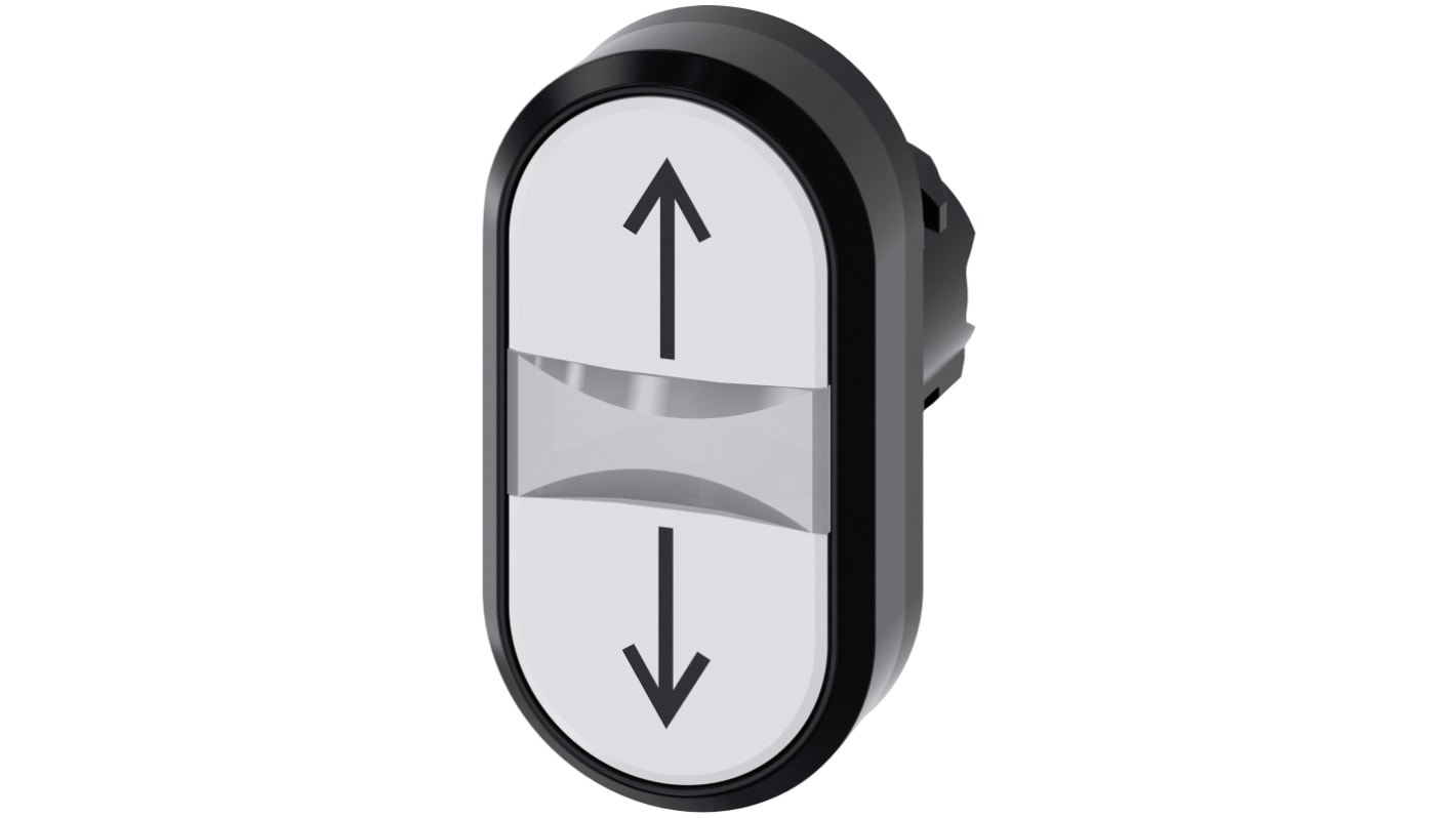 Attuatore pulsante instabile Siemens SIRIUS ACT, diametro foro 22 mm, protezione IP66/IP67/IP69K, montaggio snap-on.