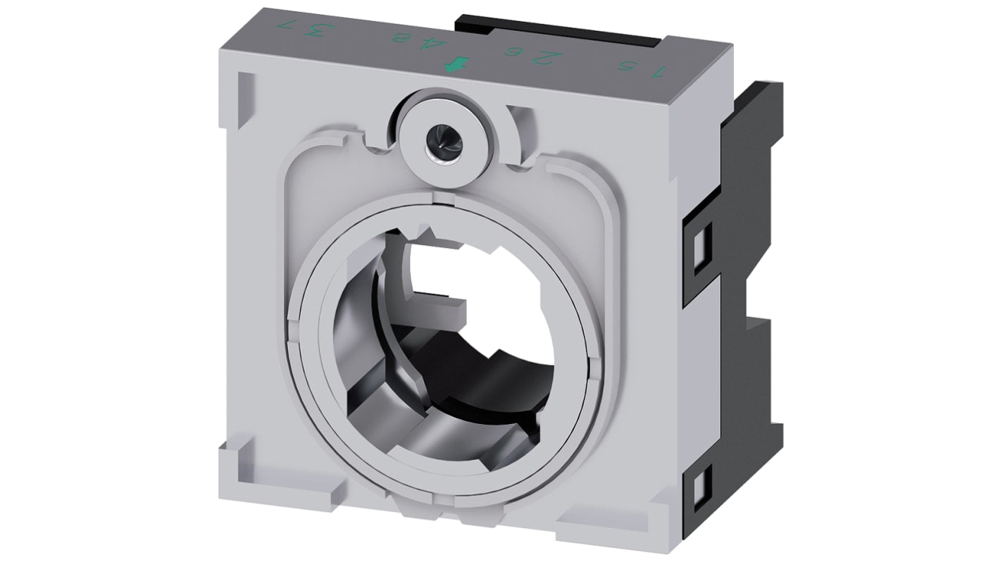 Pulsante di segnalazione industriale robusto e flessibile Siemens 3SU1550-0BA10-0AA0 - Supporto SIRIUS ACT. Adatto per ambienti industriali, con elevata protezione e flessibilità di cablaggio.
