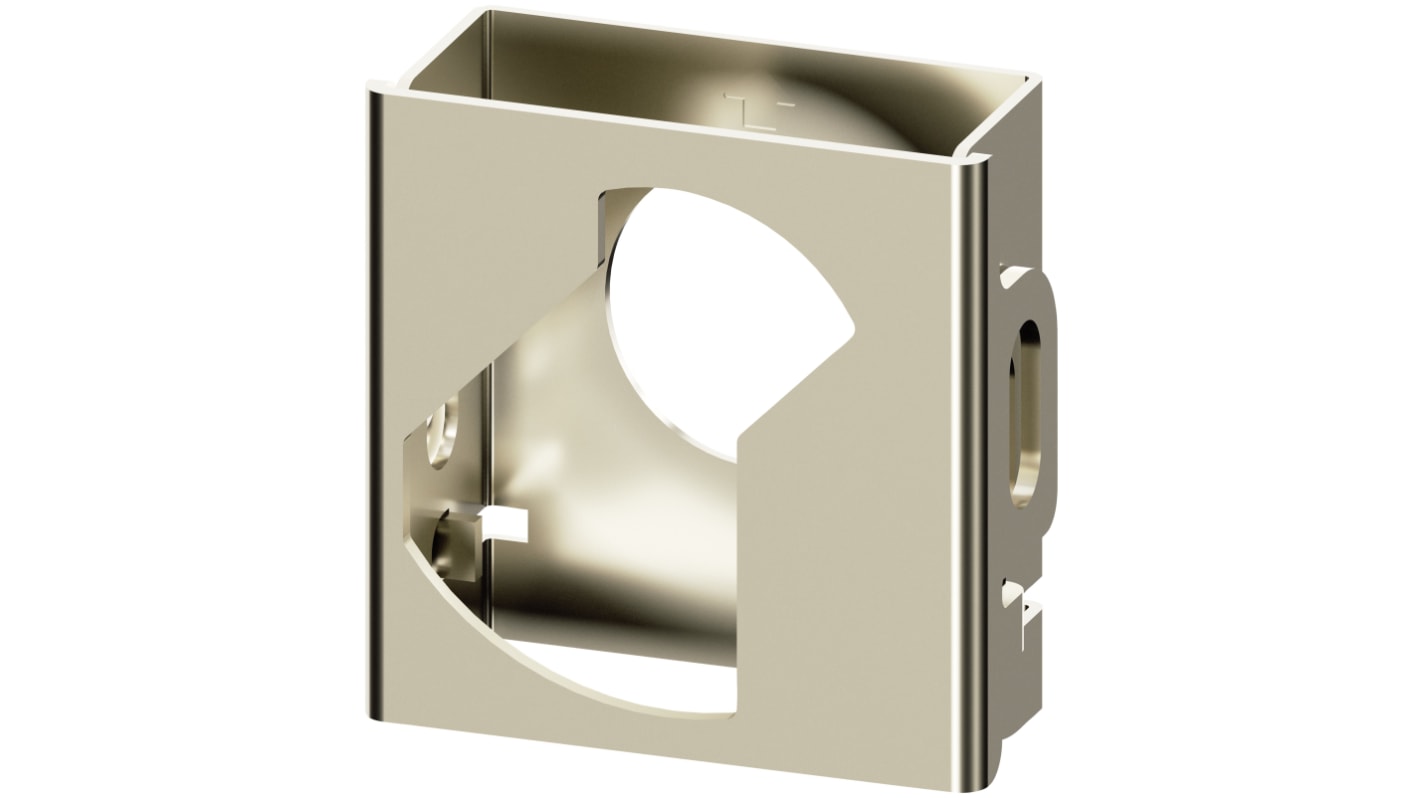 Dispositivo di bloccaggio Siemens 3SU1950-0DT80-0AA0, resistente a polvere e oli, installazione snap-on.