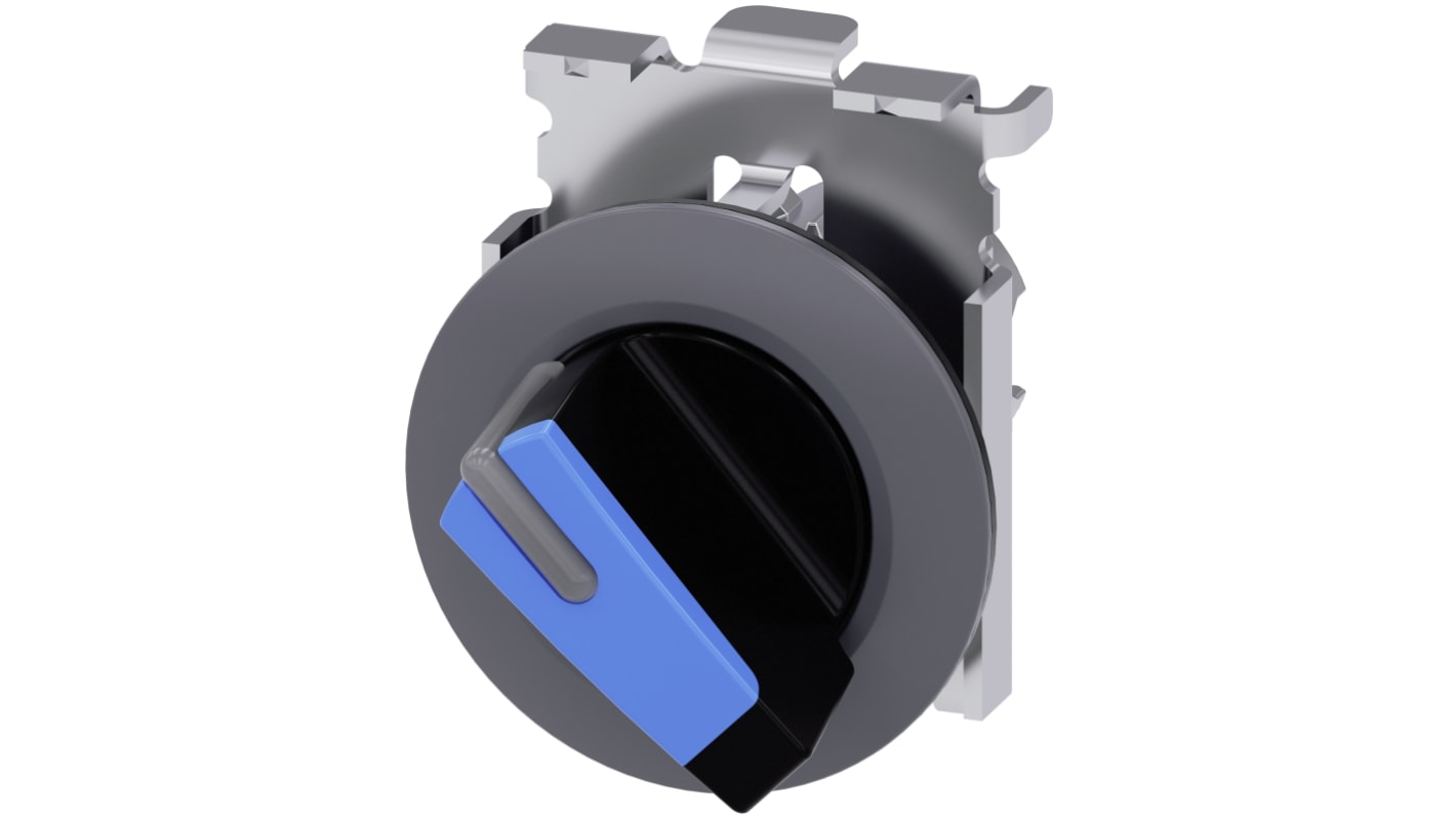 Selettore Siemens SIRIUS ACT, 2 posizioni, diametro foro 30mm, illuminato, grado di protezione IP66/IP67/IP69K.