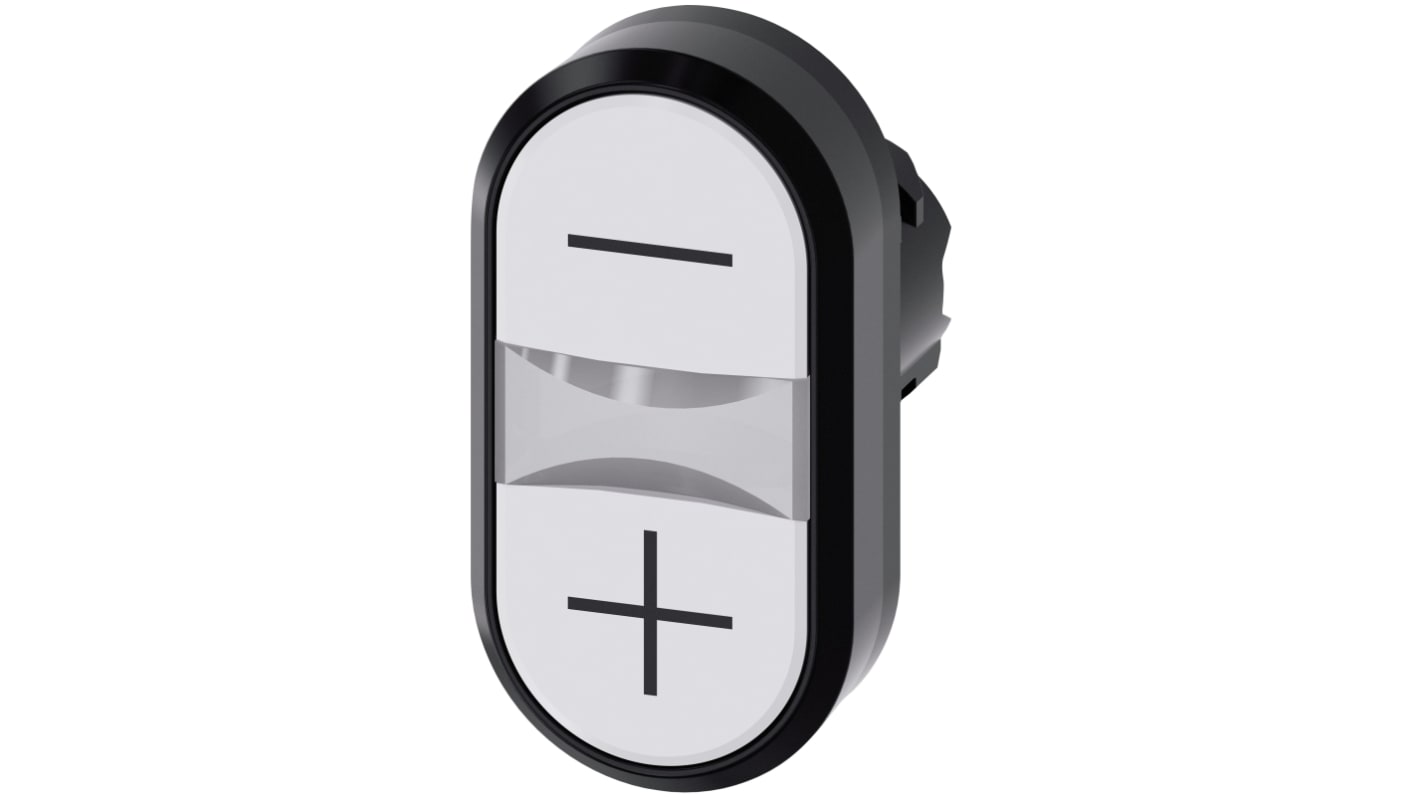 Attuatore pulsante instabile Siemens SIRIUS ACT, diametro foro 22mm, grado di protezione IP66/IP67/IP69K, installazione snap-on.