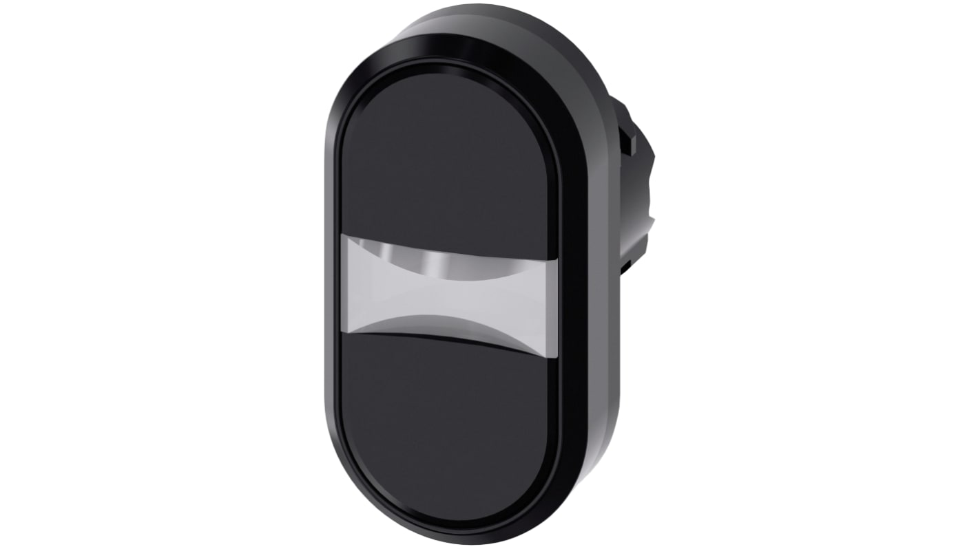 Attuatore pulsante instabile Siemens SIRIUS ACT, diametro foro 22 mm, grado di protezione IP66/IP67/IP69K, installazione snap-on.