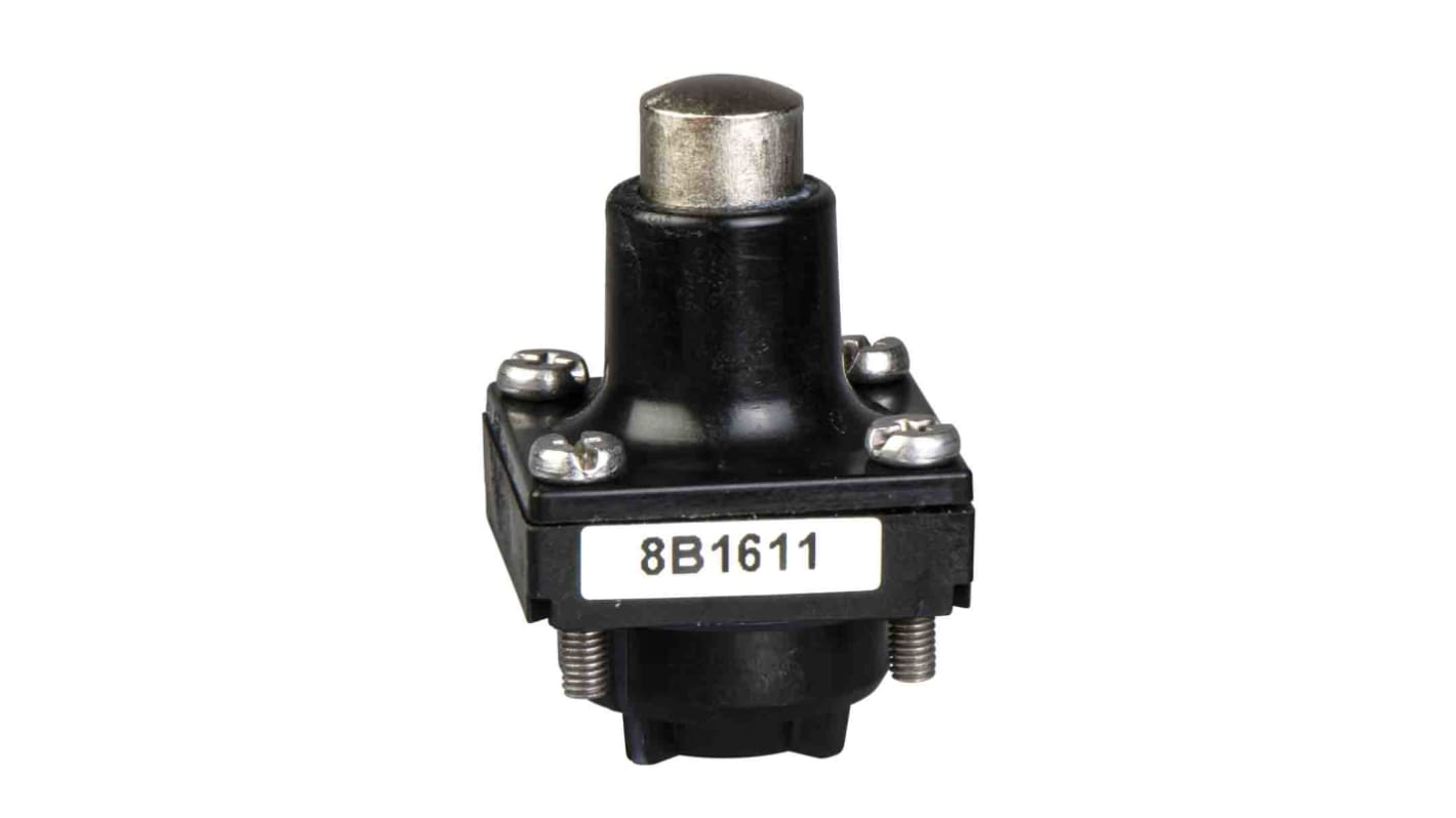 Interruttore di fine corsa Telemecanique Sensors ZCKD01, testa in metallo per applicazioni industriali, compatibile con serie XCKS.