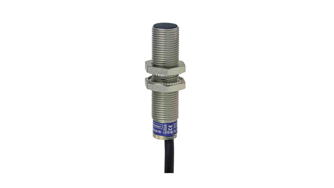 Sensore di prossimità Telemecanique XS612B1MAL10 M12 x 1 - 4mm - 264V c.a./c.c. - Ottone - IP68/69K - A filo - CE/CSA/UL.