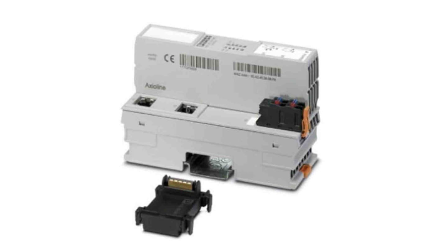 Modulo di espansione PLC Phoenix Contact 2688394 per Stazione Axioline, 24V, IP20, dimensioni 122,4 x 45 x 74 mm.