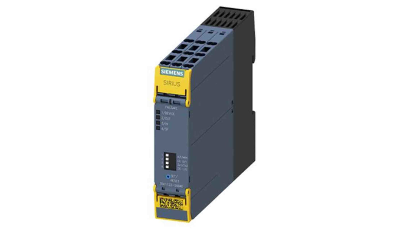 Interruttore automatico del motore Siemens 3RV2031-4XA10, montaggio a vite, 49 a 59 A, classe di protezione IP20.