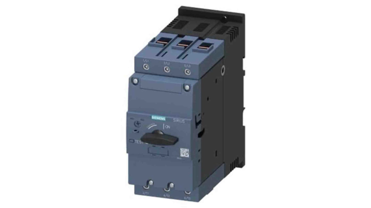 Interruttore automatico del motore Siemens 3RV2041-4HA10, corrente nominale 36 a 50 A, montaggio a vite, classe di protezione IP20.