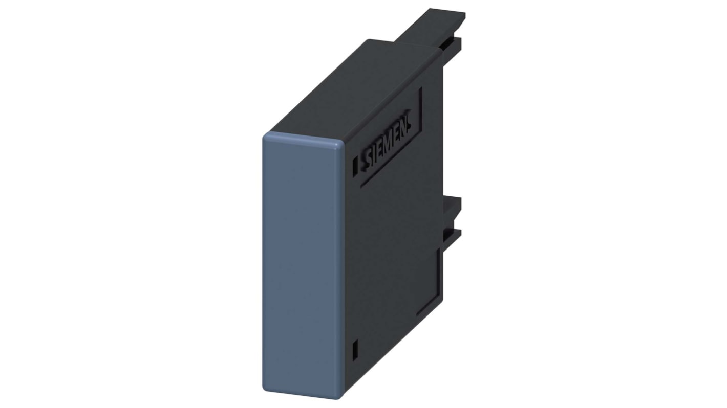 Siemens 3RT2916-1GA00, blocco di carico aggiuntivo per contattori ausiliari, compatibile S00, operante a -25/+60°C.