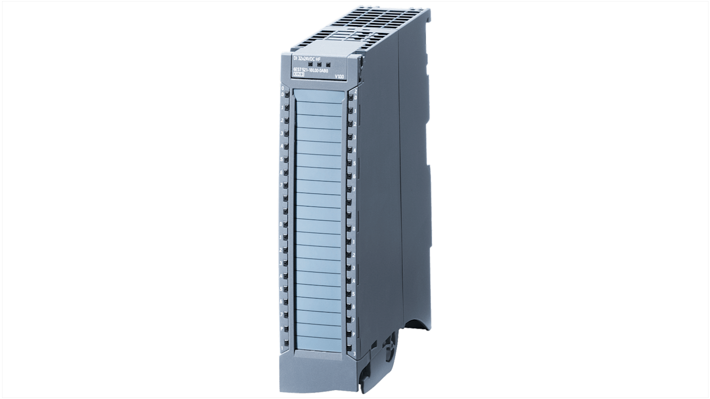 Modulo I/O digitale Siemens 6ES7521-1BL00-0AB0, 32 ingressi, tensione 24V - SIMATIC ET200S per PLC. Ideale per robotica, produzione farmaceutica e veicoli.