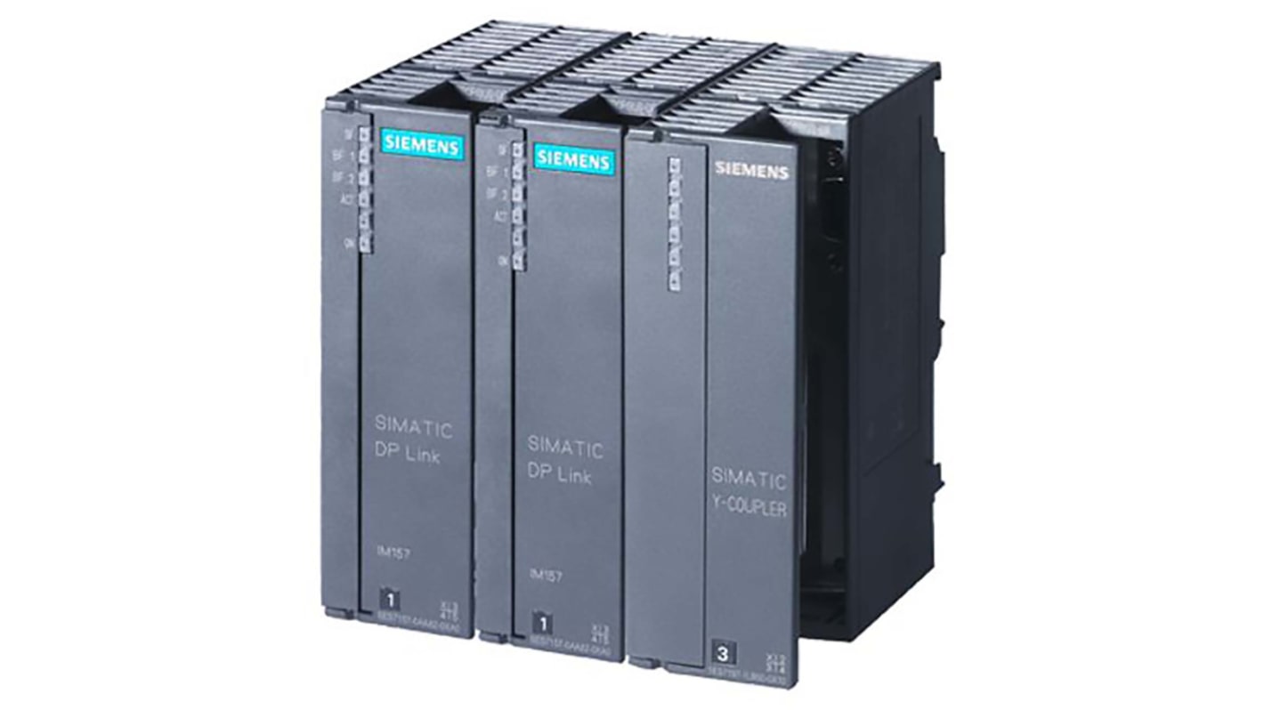 Accoppiatore a Y Siemens 6ES7197-1LB00-0XA0 per controller ridondanti, dimensioni 40x130mm, compatibile con SIMATIC S7.
