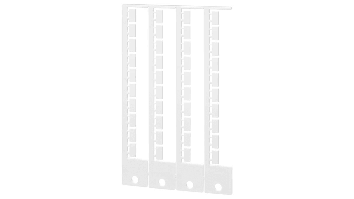 Foglio di etichettatura Siemens 6ES7194-2BA00-0AA0 per SIMATIC ET 200AL, 200 etichette 10mm x 5mm, colore RAL9016.