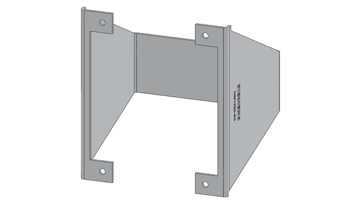 Clip di supporto metallica Siemens 3RV1923-4G per piastra frontale, 85mm di profondità. Ideale per applicazioni tecniche.