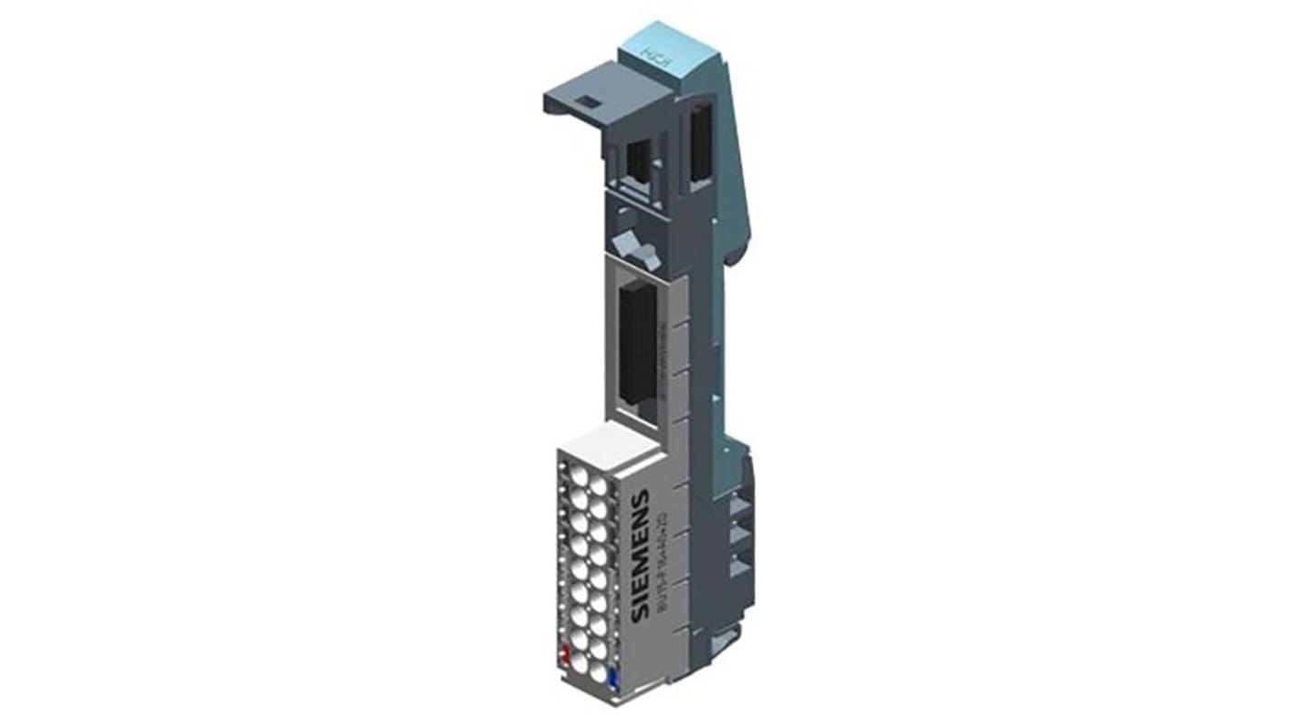 Modulo I/O Siemens 6ES7193-6BP00-2DA0 per ET 200SP, dimensioni 15mm x 117mm x 35mm, terminali a innesto, sezione conduttore 0.14mm²-2.5mm².