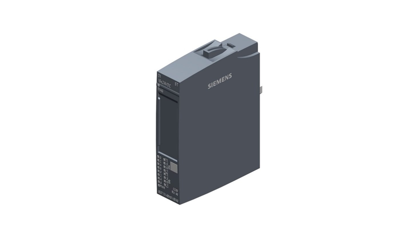 Modulo I/O digitale Siemens 6ES7131-6BH01-0BA0 per SIMATIC ET 200SP - 16 ingressi 24V c.c. - Monitoraggio e ottimizzazione dei processi automatizzati.