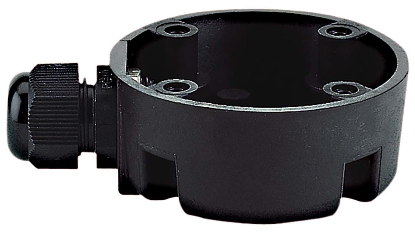 Staffa di montaggio con passacavo Siemens 8WD4308-0DD, progettata per ingresso laterale cavi, peso 0,085 kg.