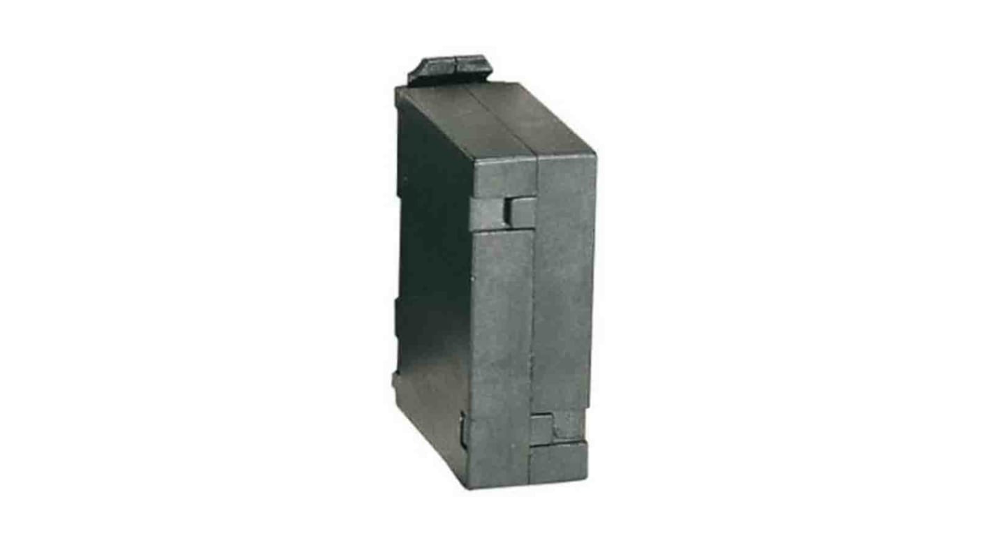Interblocco meccanico Lovato BFX5403 per contattori BF95 a BF150, montaggio anteriore, peso 26 g, certificato EAC e cULus.