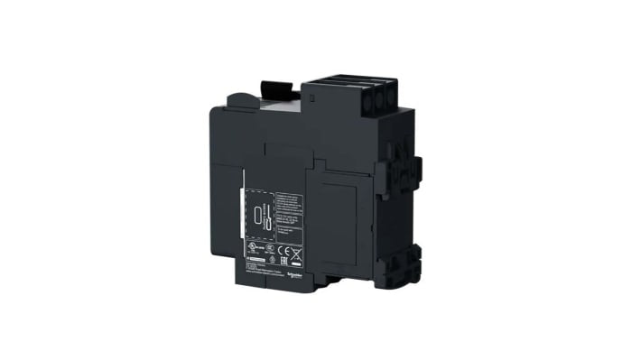 Schneider Electric TPRSM001, modulo di interfaccia SIL per arresto sicuro, montaggio su guida DIN, dimensioni 25 x 118 x 115 mm.