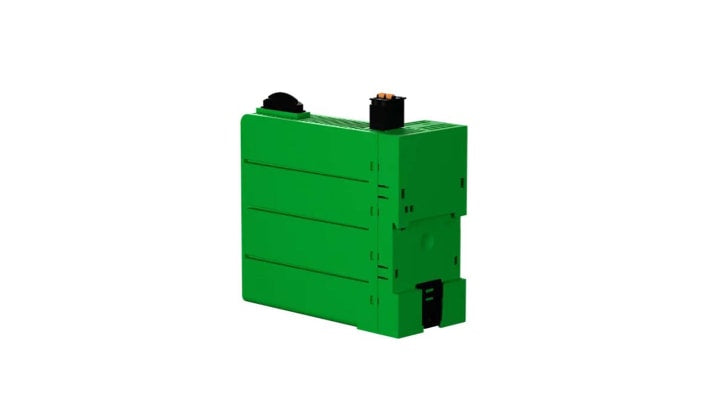 Accoppiatore bus Schneider Electric TPRBCPFB per TeSys Island, 24 V, montaggio su guida DIN, dimensioni 50 x 118 x 114 mm, supporta fino a 20 moduli.