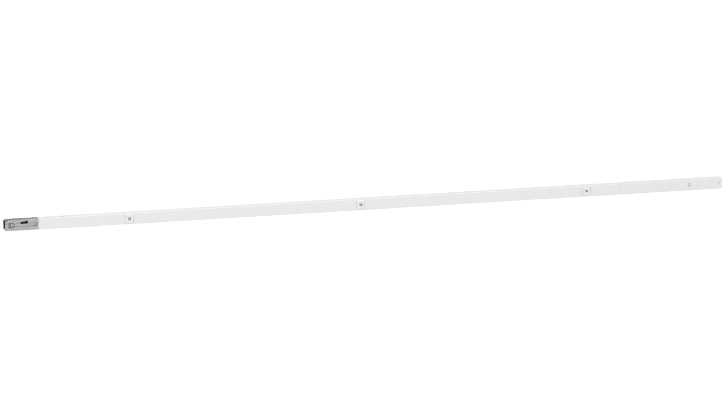 Schneider Electric KBA25ED4303TW Serie KBA in Alluminio 3140x46x3000mm - Accessorio per canaline e barre di distribuzione Canalis. Protezione e organizzazione dei cavi, ideale per nascondere e fissare i cavi, senza mercurio.