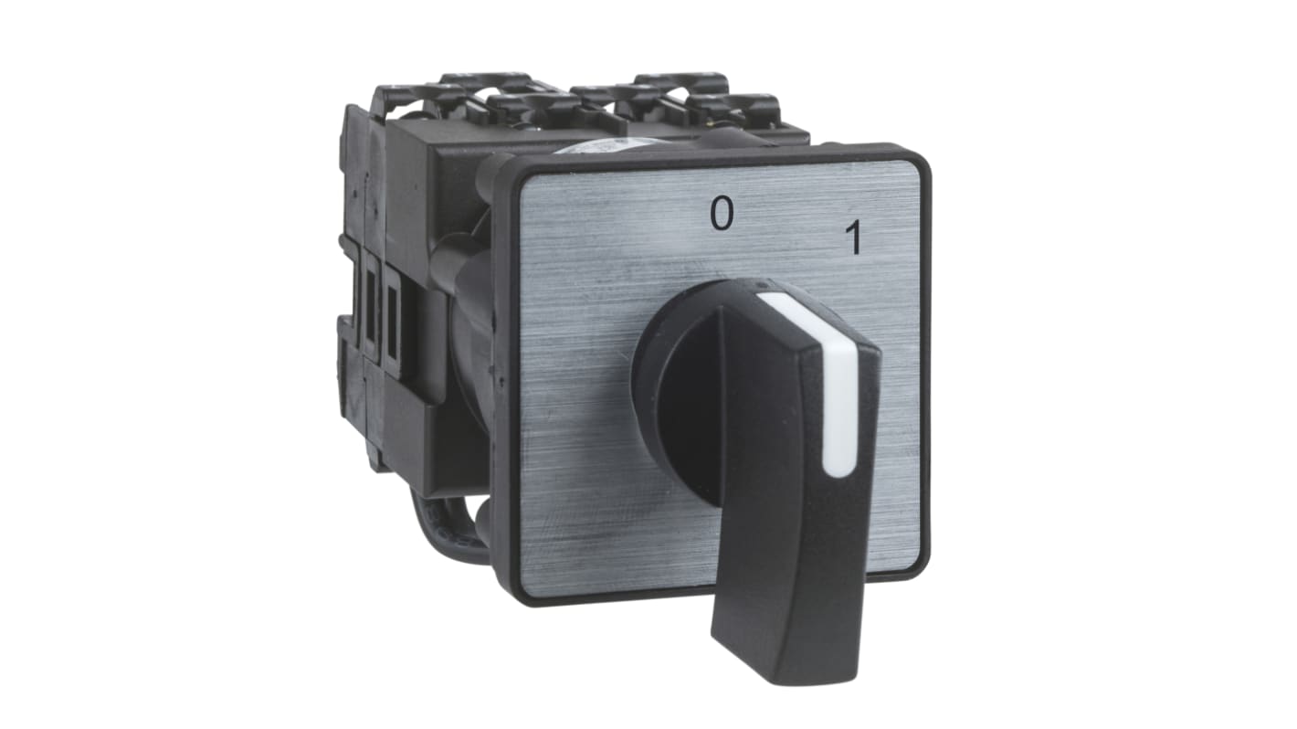 Interruttore a camma Schneider Electric Harmony K, 2 posizioni, 20A, angolo di corsa 45°, conforme a EN 60947-3.