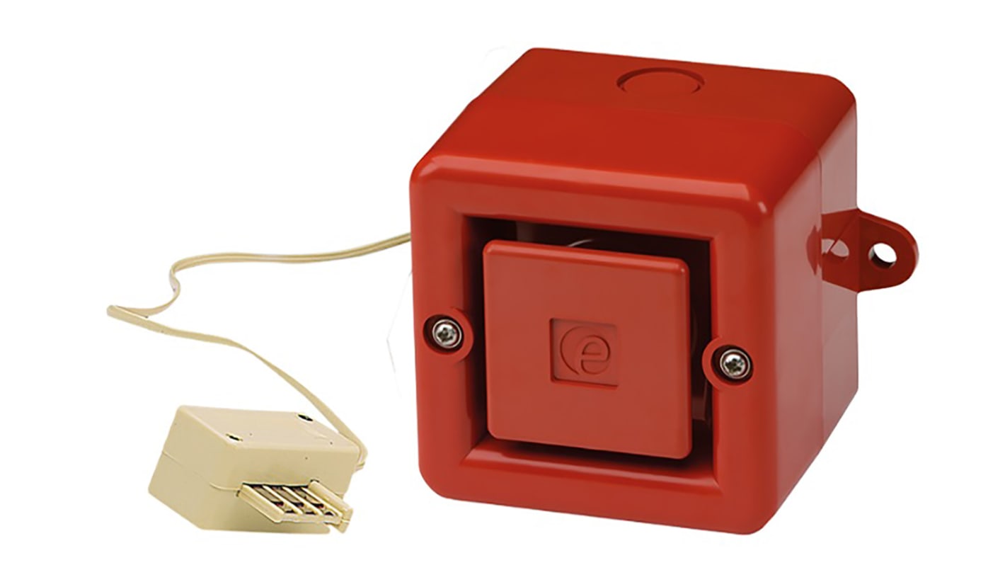 AE & T YOTEL 4, sirena elettronica per telefono, 100dB, montaggio superficiale, dimensioni 86mm x 86mm, IP66.