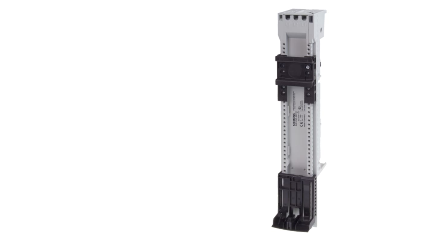 Unità di collegamento Siemens 8US1250-5AT10 per barre di distribuzione da 60 mm, con distanziale e elementi incapsulati.