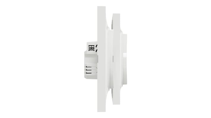 Pulsante Schneider Electric S520567K, 230V ca, IP20, per attuatori ciechi, installazione a parete, kit da tre unità.