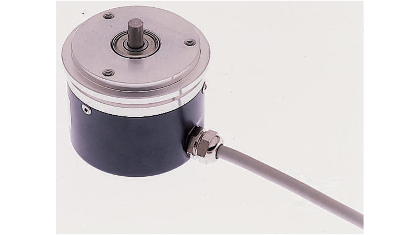Encoder incrementale Baumer BDT 16.25W1024-6-5, tecnologia ottica, 1024 impulsi/giro, albero 6 mm, montaggio flangia Synchro.