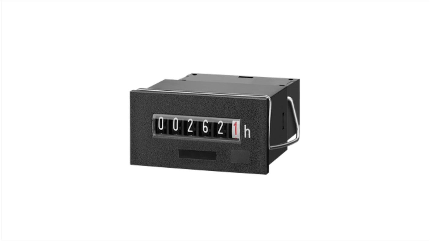 Contatore Kübler 3.167.211.351, 6 cifre, alimentazione 10-30 V c.c., montaggio a morsetto, intervallo 0-99999.9.