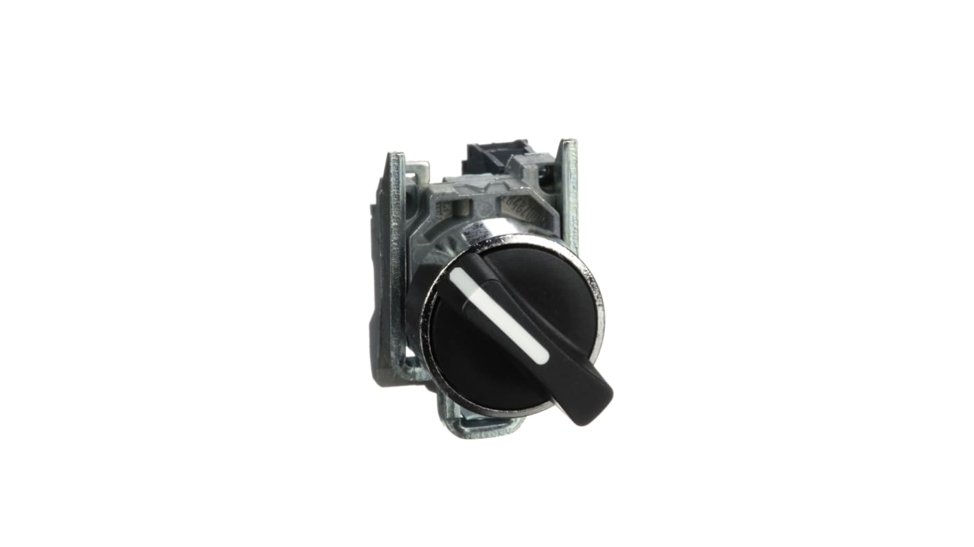 Selettore Schneider Electric XB4BD21 a 2 posizioni, diametro foro 22mm, resistente a condizioni industriali. Ideale per macchinari e pannelli di controllo.