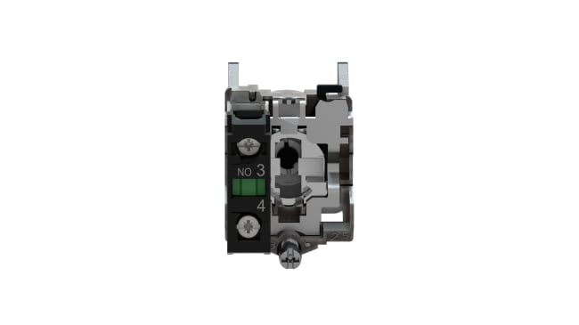 Selettore Schneider Electric XB4BD21 a 2 posizioni, diametro foro 22mm, resistente a condizioni industriali. Ideale per macchinari e pannelli di controllo.