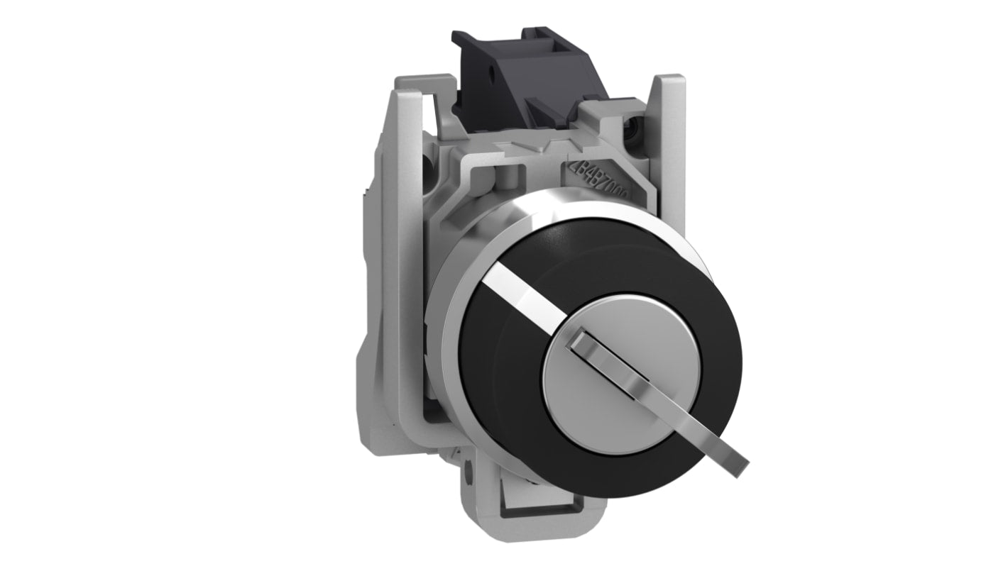 Interruttore a chiave Schneider Electric XB4BG41, 2 posizioni NA, 22mm, IP66/IP67/IP69K. Ideale per pannelli di controllo, robusto e preciso.
