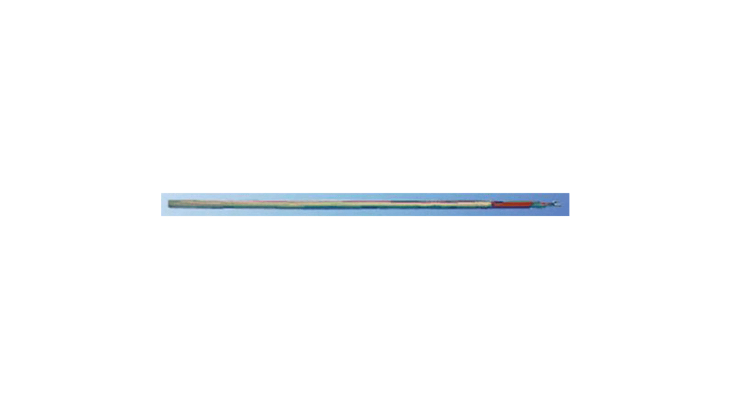 Sensore RTD PT100 Jumo 902250/32-415-1003-1-3-100-11-2500/000, guaina IEC 751, -50/+600 °C, sonda 100 mm, cavo 2,5 m.