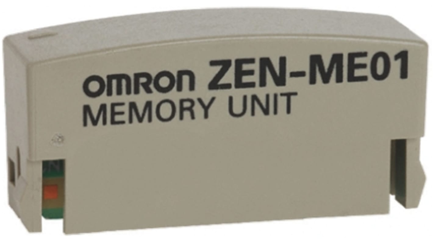 Modulo di memoria Omron ZENME01 per controllori programmabili, compatibile con la serie ZEN.