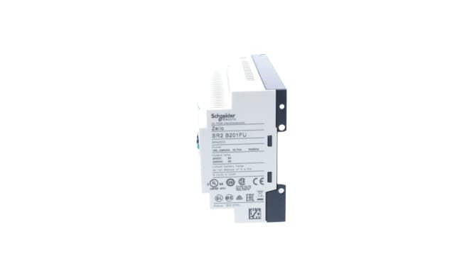 Schneider Electric SR2B201FU: Modulo logico Zelio Logic Smart con 12 ingressi e 8 uscite, ideale per automazione industriale.