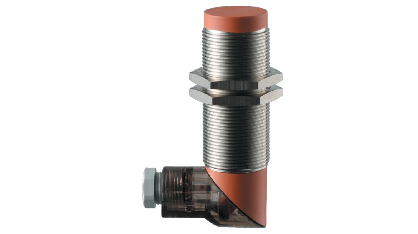 Sensore di prossimità cilindrico Schmersal IFL 15-30-10/01, M30, alimentazione 15-250 V c.a., distanza di commutazione 15 mm, IP67.