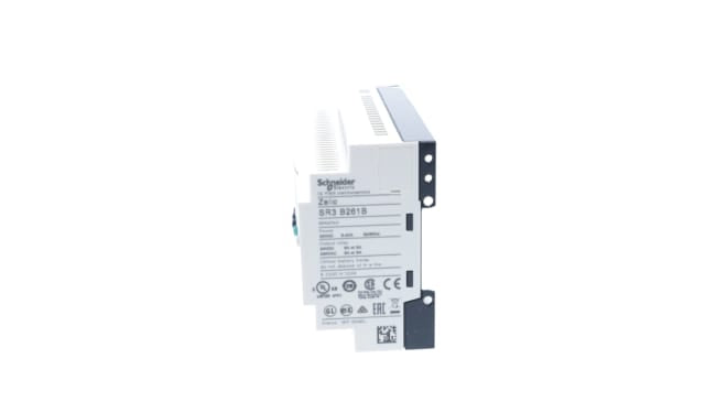 Modulo logico Schneider Electric SR3B261B Zelio Logic 16 ingressi 10 uscite 24V c.a. per automazione industriale e HVAC. Compatto e affidabile.